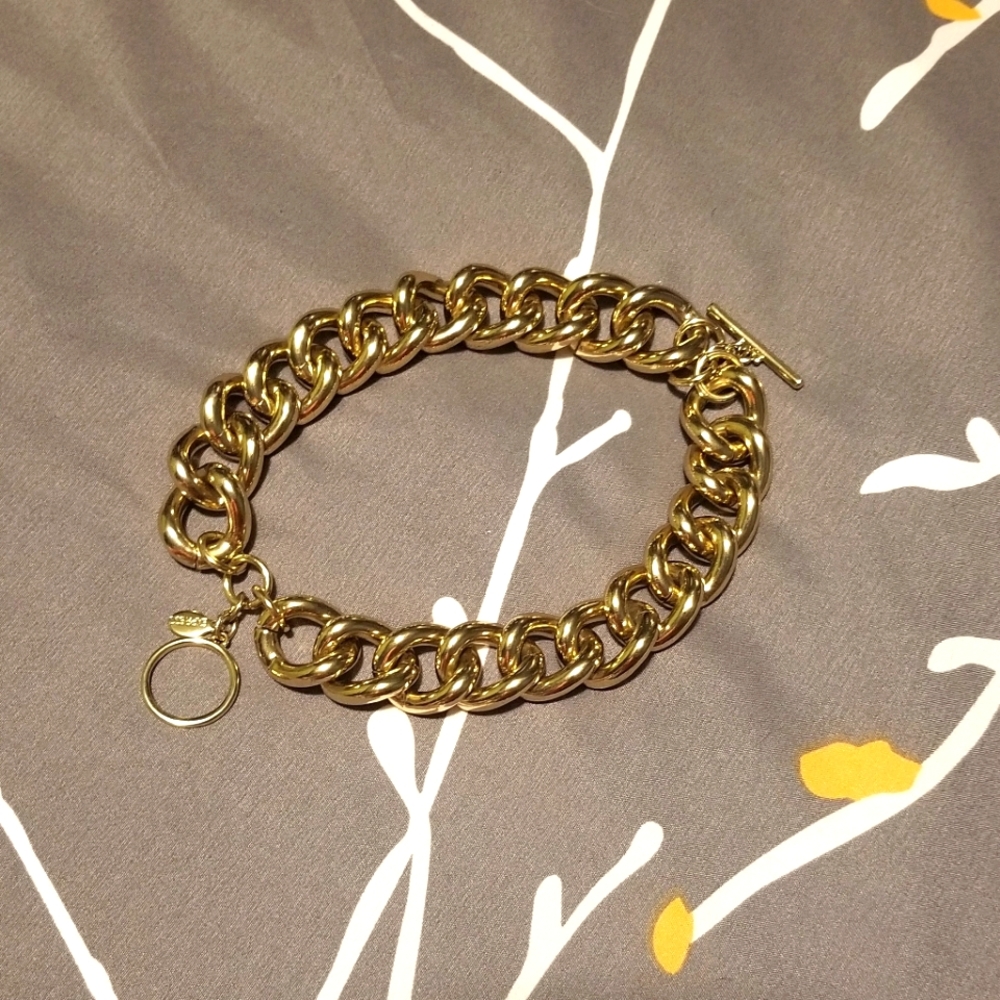 Express Chunky Gold Bracelet